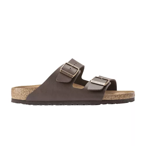 Birkenstock Arizona Birko-Flor Dark Brown (Women's) sneaker – termékfotó, oldalnézet