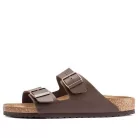 Birkenstock Arizona Birko-Flor Dark Brown (Women's) sneaker – termékfotó, oldalnézet