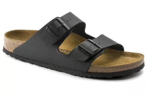Birkenstock Arizona Birko-Flor Black sneaker – termékfotó, oldalnézet