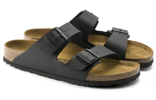Birkenstock Arizona Birko-Flor Black sneaker – termékfotó, oldalnézet