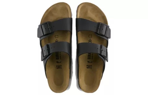 Birkenstock Arizona Birko-Flor Black sneaker – termékfotó, oldalnézet