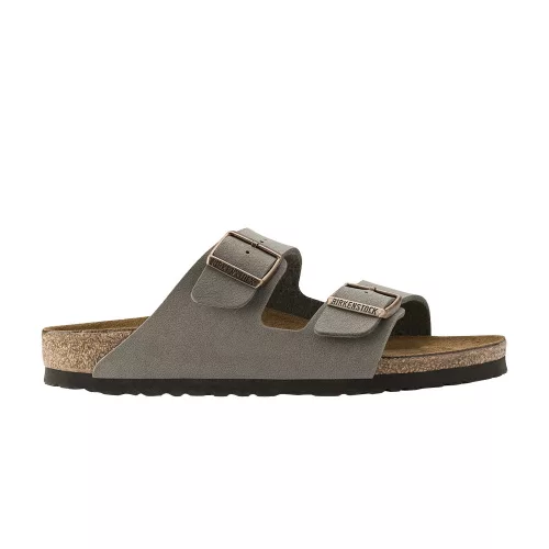Birkenstock Arizona Birkibuc Stone sneaker – termékfotó, oldalnézet