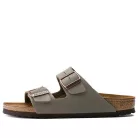 Birkenstock Arizona Birkibuc Stone sneaker – termékfotó, oldalnézet