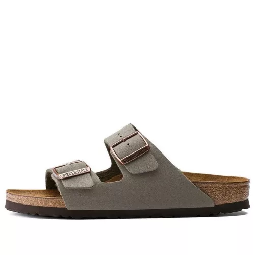 Birkenstock Arizona Birkibuc Stone sneaker – termékfotó, oldalnézet