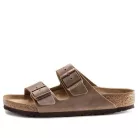 Arizona Oiled Leather 'Tobacco Brown' magas szárú sneaker – termékfotó, oldalnézet