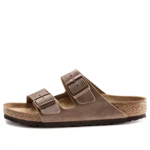 Arizona Oiled Leather 'Tobacco Brown' magas szárú sneaker – termékfotó, oldalnézet