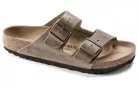 Arizona Oiled Leather 'Tobacco Brown' magas szárú sneaker – termékfotó, oldalnézet