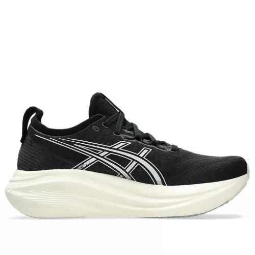 ASICS Gel-Nimbus 27 Black Lake Grey futócipő sneaker – termékfotó, oldalnézet
