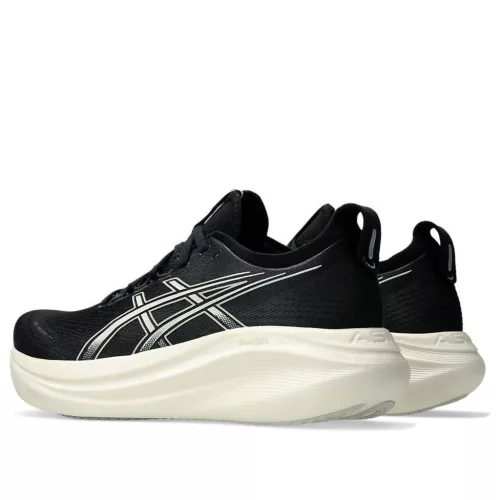 ASICS Gel-Nimbus 27 Black Lake Grey futócipő sneaker – termékfotó, oldalnézet