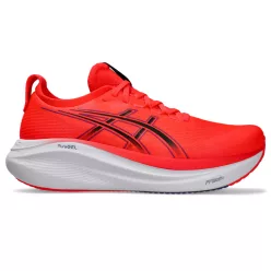 ASICS Gel-Nimbus 27 Flash Red Black alacsony szárú sneaker – termékfotó, oldalnézet