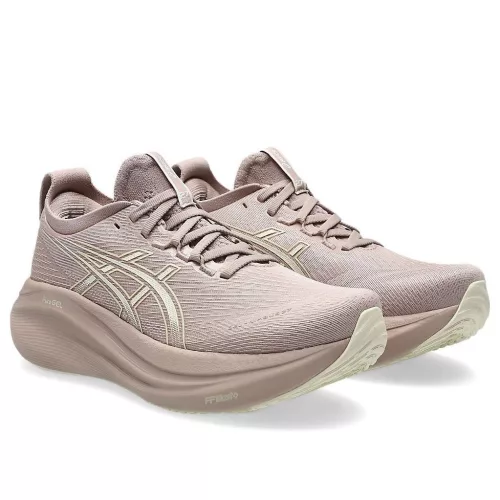 ASICS Gel-Nimbus 27 Fawn Birch (Women's) alacsony szárú sneaker – termékfotó, oldalnézet