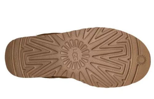UGG Mini Bailey Bow II Chestnut (Women's) magas szárú sneaker – termékfotó, oldalnézet
