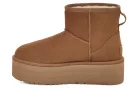 UGG Classic Mini Platform Boot Chestnut (Women's) magas szárú sneaker – termékfotó, oldalnézet