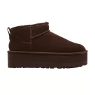UGG Classic Ultra Mini Platform Boot Burnt Cedar sneaker – termékfotó, oldalnézet