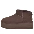 UGG Classic Ultra Mini Platform Boot Burnt Cedar sneaker – termékfotó, oldalnézet