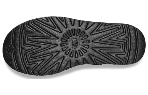 UGG Classic Ultra Mini Platform Boot Black (Women's) magas szárú sneaker – termékfotó, oldalnézet