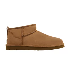 UGG Classic Ultra Mini Boot Chestnut magas szárú sneaker – termékfotó, oldalnézet