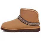 UGG Classic Mini Crescent Chestnut (Women's) magas szárú sneaker – termékfotó, oldalnézet