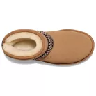UGG Classic Mini Crescent Chestnut (Women's) magas szárú sneaker – termékfotó, oldalnézet
