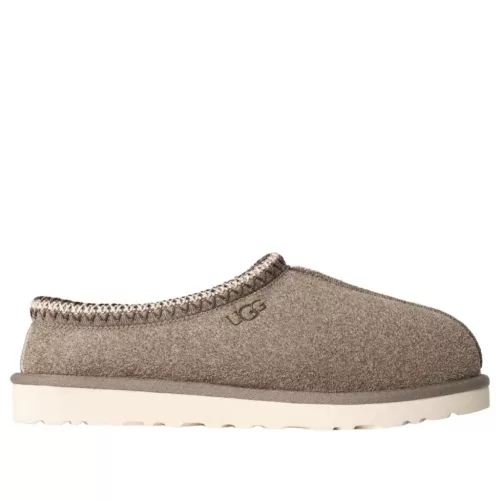 UGG Tasman Shaggy Suede Slipper Smoke Plume sneaker – termékfotó, oldalnézet