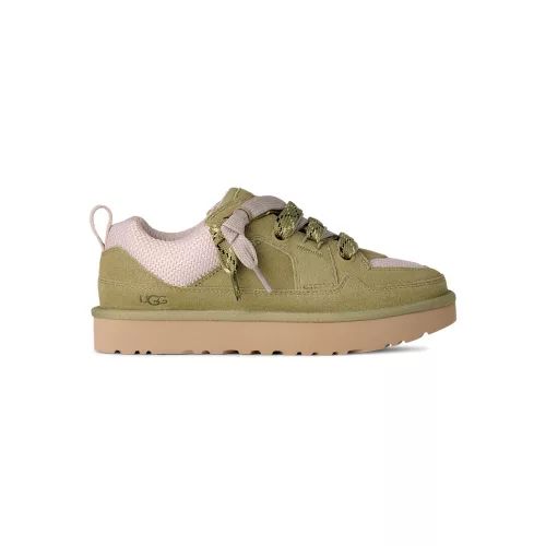 UGG Lowmel Lo Muted Brass (Women's) alacsony szárú sneaker – termékfotó, oldalnézet