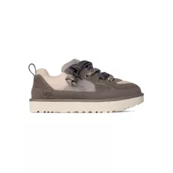 Ugg Lo Lowmel Smoke Plume Brown alacsony szárú sneaker – termékfotó, oldalnézet