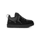 UGG Lowmel Black alacsony szárú sneaker – termékfotó, oldalnézet