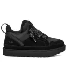 UGG Lowmel Black alacsony szárú sneaker – termékfotó, oldalnézet