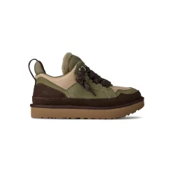 UGG Lowmel Burnt Olive Mustard Seed alacsony szárú sneaker – termékfotó, oldalnézet