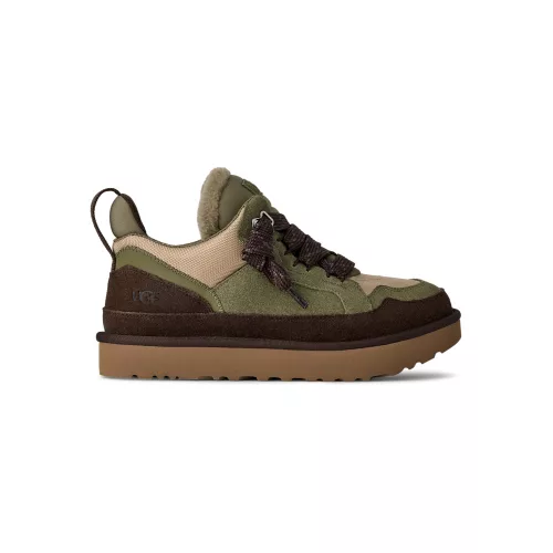 UGG Lowmel Burnt Olive Mustard Seed alacsony szárú sneaker – termékfotó, oldalnézet