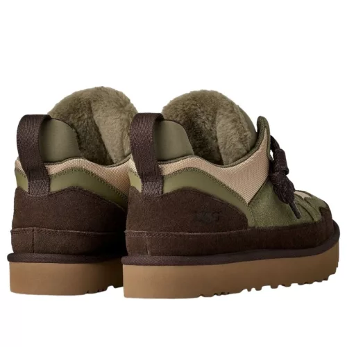 UGG Lowmel Burnt Olive Mustard Seed alacsony szárú sneaker – termékfotó, oldalnézet