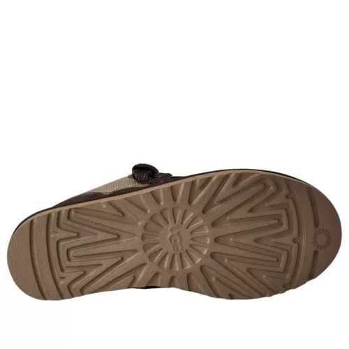 UGG Lowmel Burnt Olive Mustard Seed alacsony szárú sneaker – termékfotó, oldalnézet