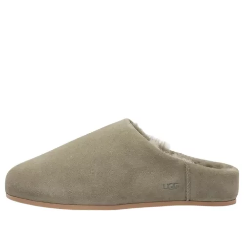 UGG Elea Slip-On Slipper Moss Green (Women's) sneaker – termékfotó, oldalnézet