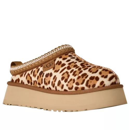 UGG Tazz Plains Slipper Felicity Leopard Jasmine (Women's) sneaker – termékfotó, oldalnézet
