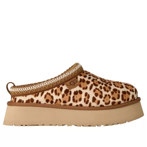 UGG Tazz Plains Slipper Felicity Leopard Jasmine (Women's) sneaker – termékfotó, oldalnézet