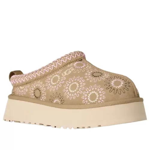 UGG Tazz Sun Stitch Slipper Mustard Seed (Women's) sneaker – termékfotó, oldalnézet