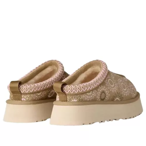 UGG Tazz Sun Stitch Slipper Mustard Seed (Women's) sneaker – termékfotó, oldalnézet