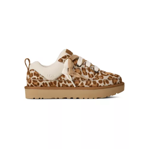 UGG Lowmel Lo Plains Felicity Leopard Jasmine (Women's) alacsony szárú sneaker – termékfotó, oldalnézet
