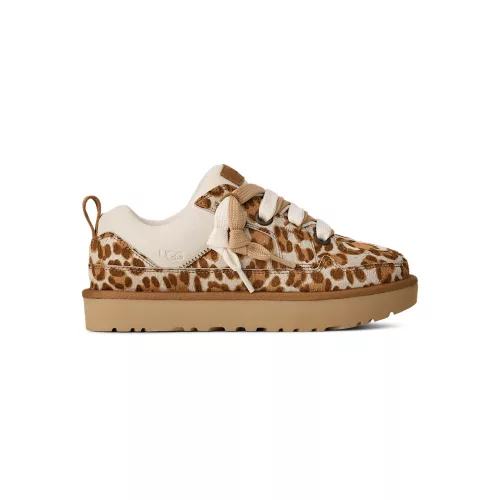 UGG Lowmel Lo Plains Felicity Leopard Jasmine (Women's) alacsony szárú sneaker – termékfotó, oldalnézet