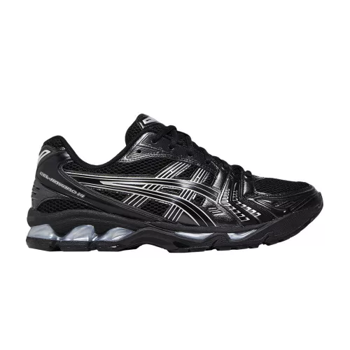 ASICS Gel-Kayano 14 Black Pure Silver alacsony szárú sneaker – termékfotó, oldalnézet