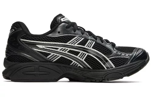 ASICS Gel-Kayano 14 Black Pure Silver alacsony szárú sneaker – termékfotó, oldalnézet
