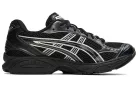 ASICS Gel-Kayano 14 Black Pure Silver alacsony szárú sneaker – termékfotó, oldalnézet
