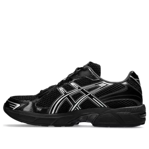 ASICS Gel-1130 Black Pure Silver alacsony szárú sneaker – termékfotó, oldalnézet