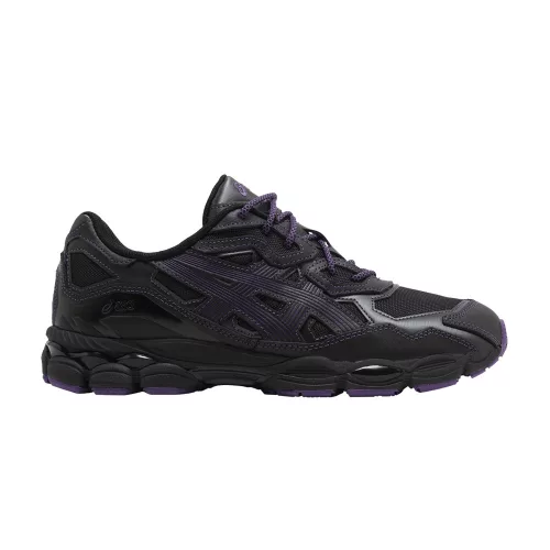 ASICS Gel-NYC Needles Black Purple alacsony szárú sneaker – termékfotó, oldalnézet