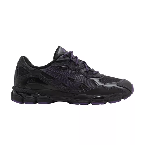 ASICS Gel-NYC Needles Black Purple alacsony szárú sneaker – termékfotó, oldalnézet