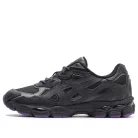ASICS Gel-NYC Needles Black Purple alacsony szárú sneaker – termékfotó, oldalnézet
