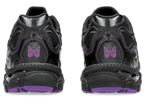 ASICS Gel-NYC Needles Black Purple alacsony szárú sneaker – termékfotó, oldalnézet
