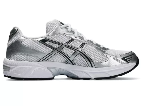 ASICS Gel-1130 White Pure Silver alacsony szárú sneaker – termékfotó, oldalnézet