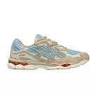 ASICS Gel-NYC Harbor Blue Wood Crepe alacsony szárú sneaker – termékfotó, oldalnézet