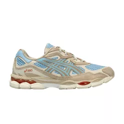 ASICS Gel-NYC Harbor Blue Wood Crepe alacsony szárú sneaker – termékfotó, oldalnézet